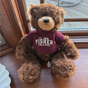 St. John fisher college Bookstore Brandon 10in Bear collegiate plush pals